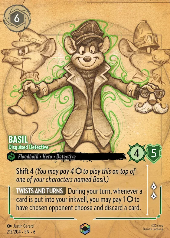 Basil - Détective déguisé (Enchantée) 212 – La Mer Azurite
