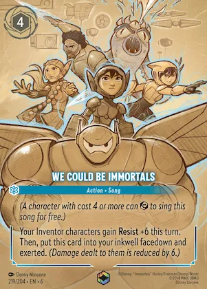 We Could Be Immortals (Enchanted) #219 – Azurite Sea