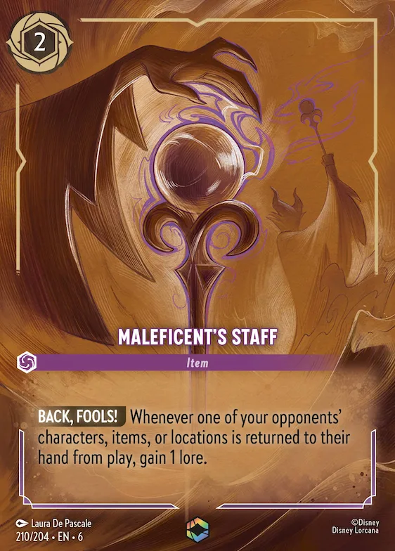 Sceptre de Maléfique (Enchantée) 210 – La Mer Azurite