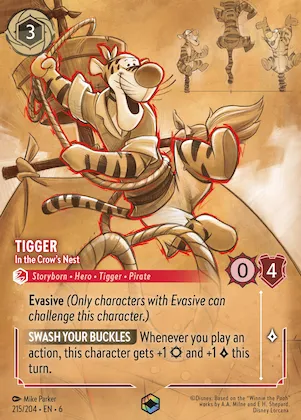 Tigger - In the Crow's Nest (Enchanted) #215 – Azurite Sea