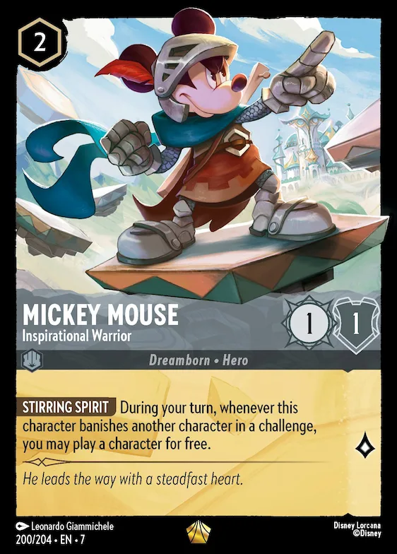 Mickey Mouse - Inspirational Warrior #200 – Archazia's Island