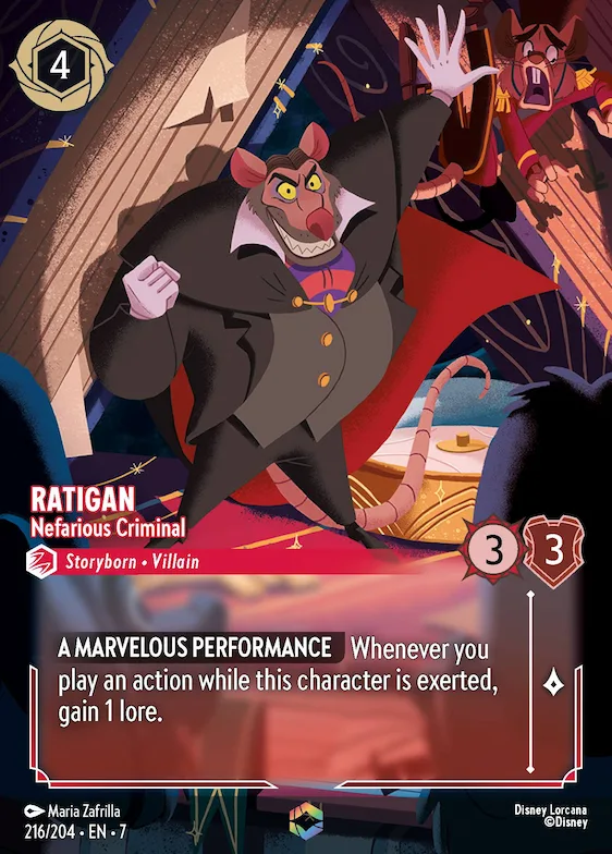 Ratigan - Nefarious Criminal (Enchanted) #216 – Archazia's Island