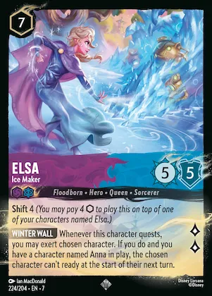 Elsa - Ice Maker (224/204) #224 – Illumineer's Quest: Palace Heist