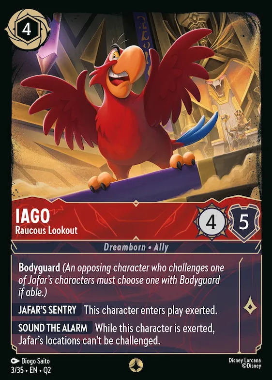 Iago - Raucous Lookout #3 – Illumineer's Quest: Palace Heist