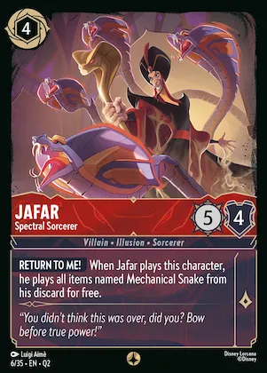 Jafar - Spectral Sorcerer #6 – Illumineer's Quest: Palace Heist