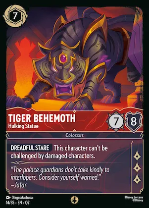 Tiger Behemoth - Hulking Statue #14 – Illumineer's Quest: Palace Heist