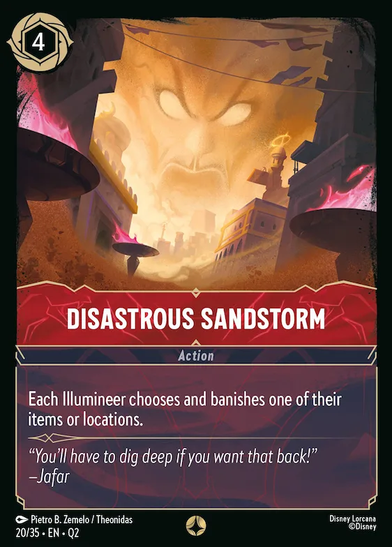 Disastrous Sandstorm #19 – Illumineer's Quest: Palace Heist