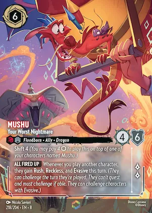 Mushu - Your Worst Nightmare (Enchanted) #218 – Reign of Jafar