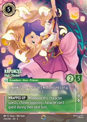 Rapunzel - High Climber (Enchanted) #214 – Reign of Jafar