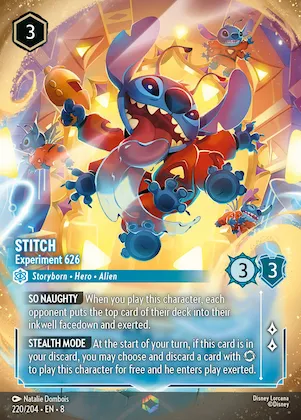 Stitch - Experiment 626 (Verzaubert) 220 – Domäne von Dschafar