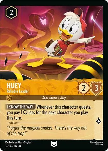 Huey - Reliable Leader (Foil) #3 – Reign of Jafar