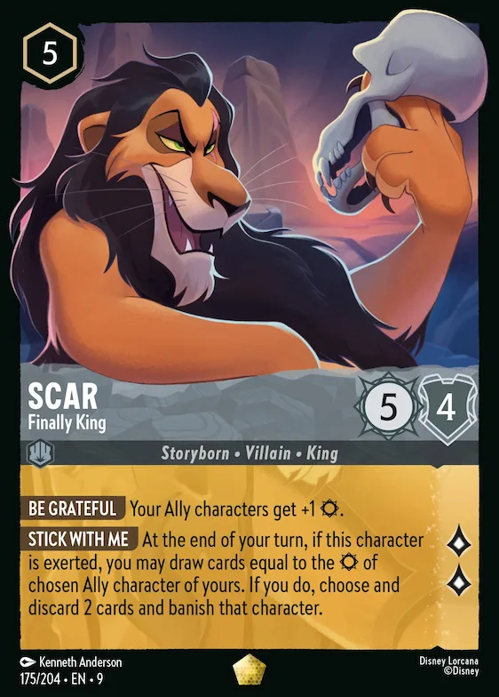 Scar - Finally King #175 – Fabled