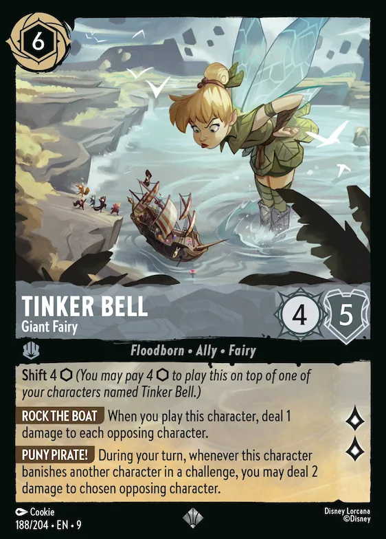 Tinker Bell - Giant Fairy #188 – Fabled