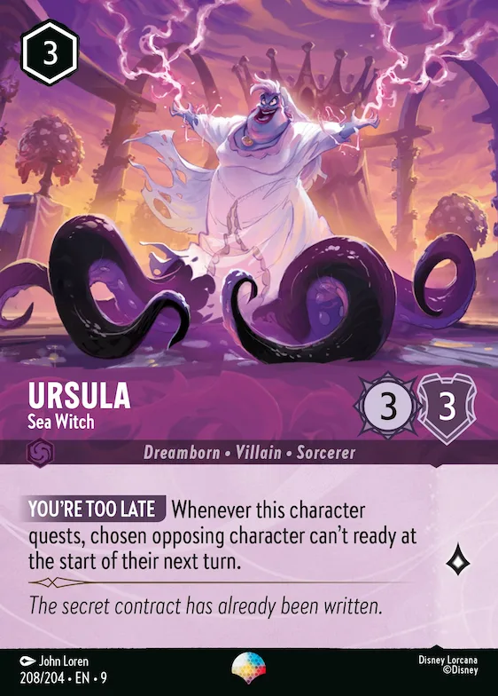 Ursula - Sea Witch (Epic) #208 – Fabled