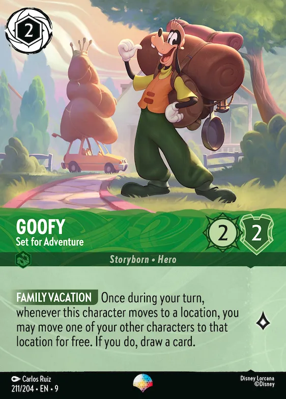 Goofy - Set for Adventure (Epic) #211 – Fabled