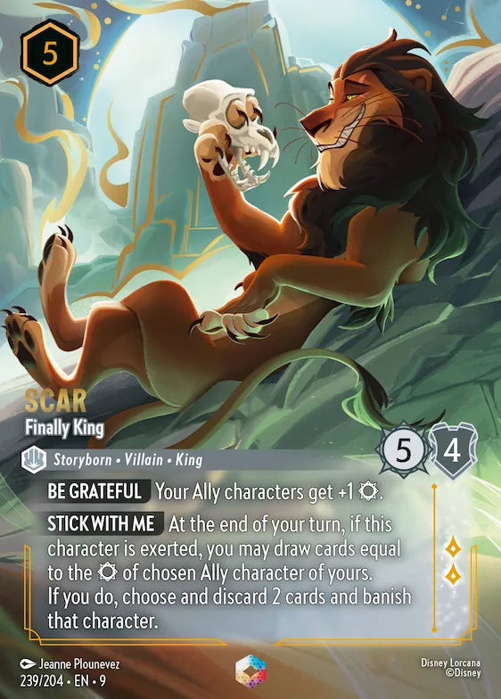 Scar - Finally King (Enchanted) #239 – Fabled