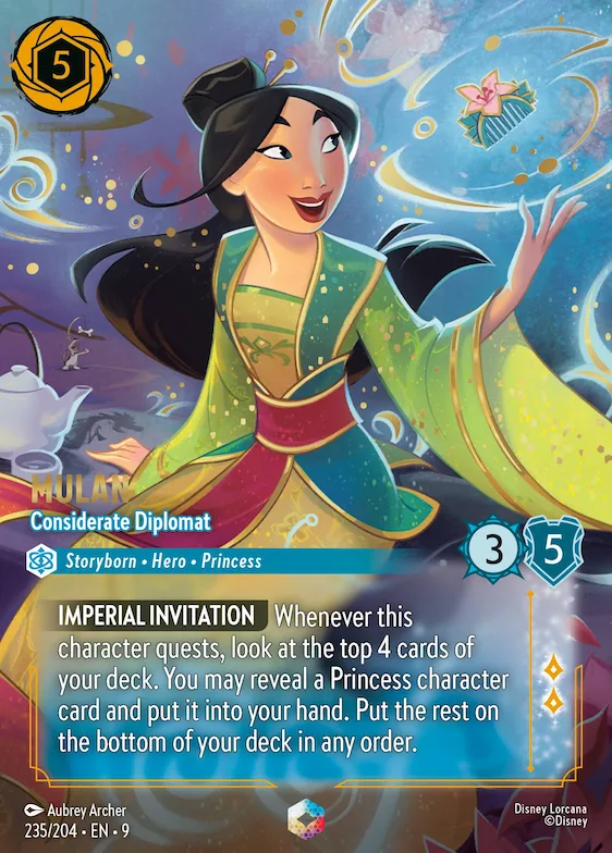 Mulan - Diplomate prévenante (Enchantée) 235 – Fabuleux