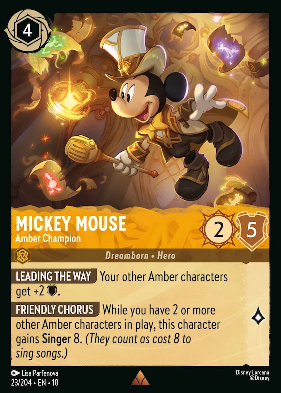 Mickey Mouse - Champion Ambre 23 – Lueurs dans les Profondeurs