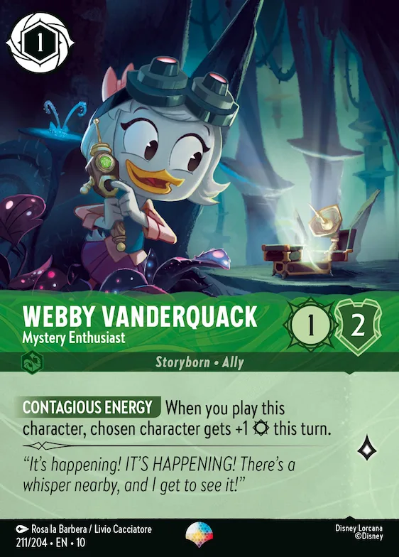 Webby Vanderquack - Mystery Enthusiast (Epic) #211 – Whispers in the Well