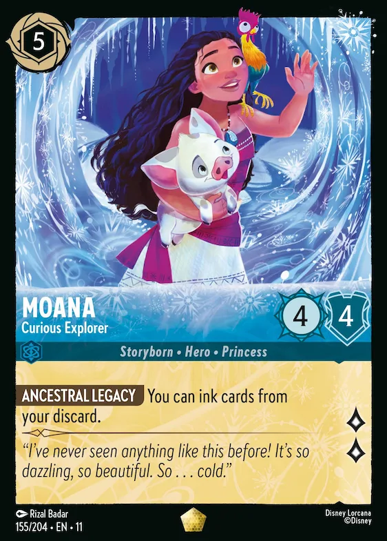 Moana - Curious Explorer #155 – Winterspell