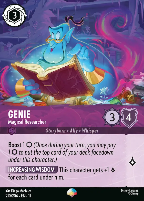 Genie - Magical Researcher (Epic) #210 – Winterspell