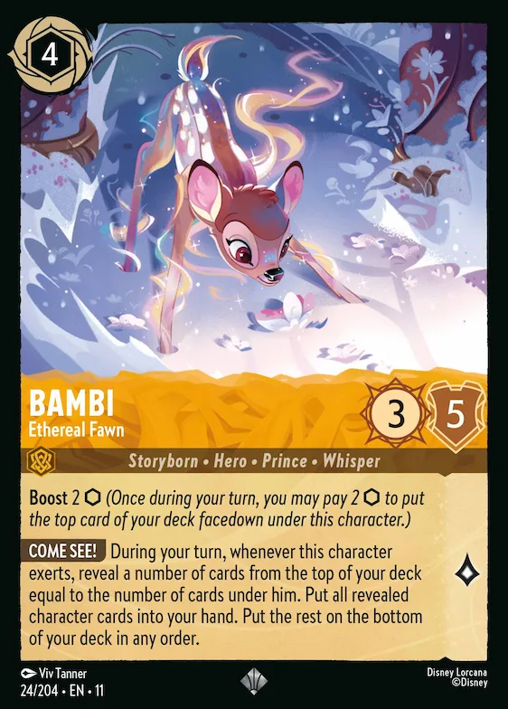 Bambi - Cerbiatto Etereo 24 – Incanto d'Inverno