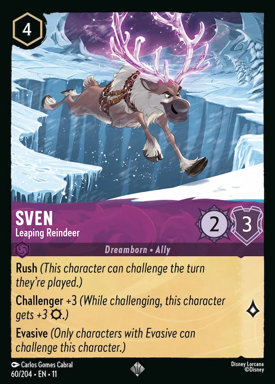 Sven - Leaping Reindeer #60 – Winterspell