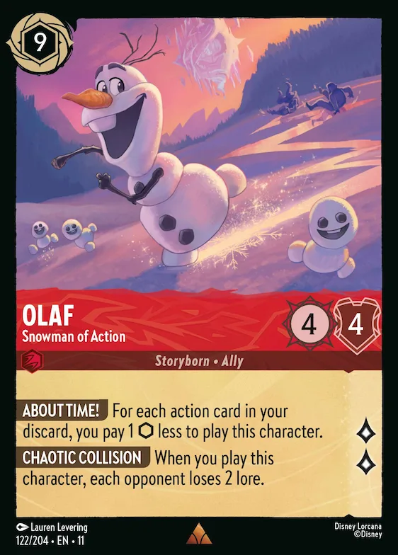 Olaf - Snowman of Action #122 – Winterspell