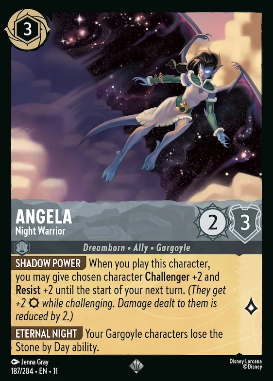 Angela - Night Warrior #187 – Winterspell