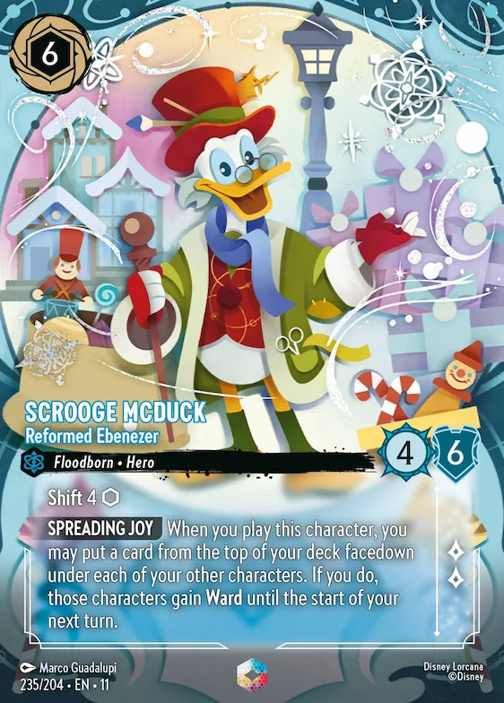 Scrooge McDuck - Reformed Ebenezer (Enchanted) #235 – Winterspell