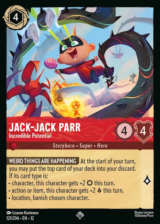 Jack-Jack Parr - Incredible Potential #121 – Wilds Unknown