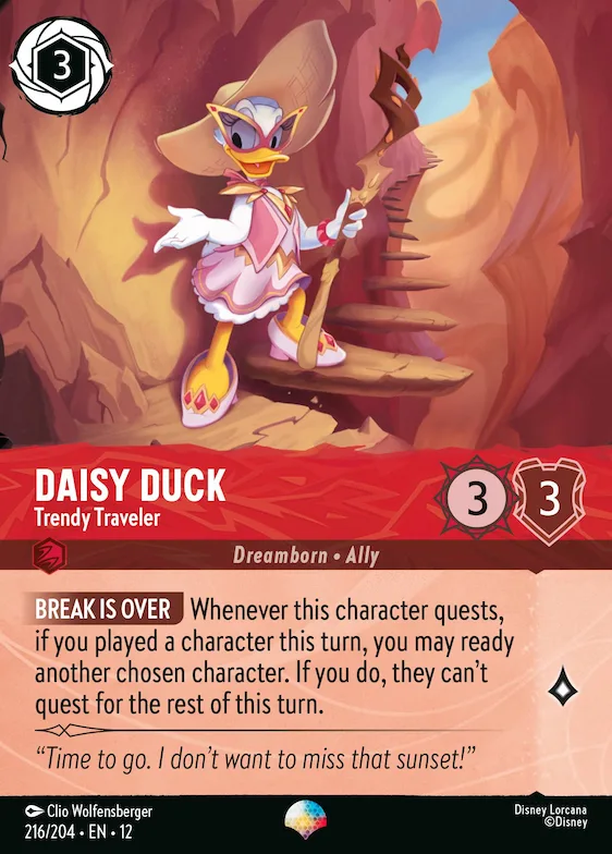 Daisy Duck - Trendy Traveler (Epic) #216 – Wilds Unknown