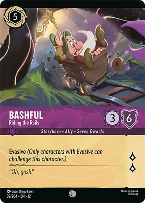 Bashful - Riding the Rails (Foil) #39 – Wilds Unknown