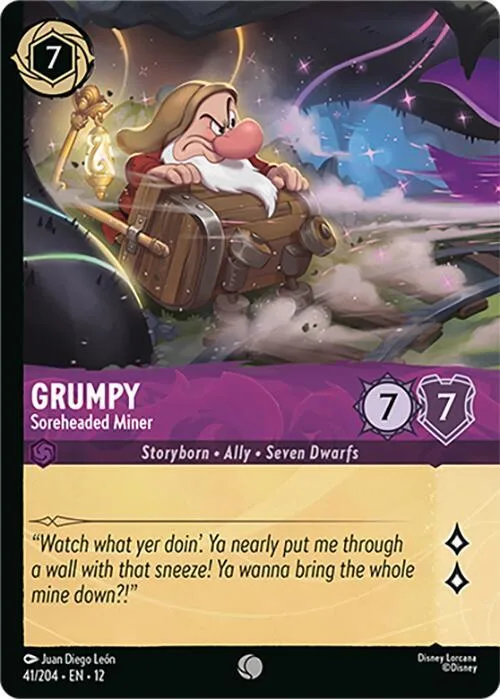 Grumpy - Soreheaded Miner (Foil) #41 – Wilds Unknown