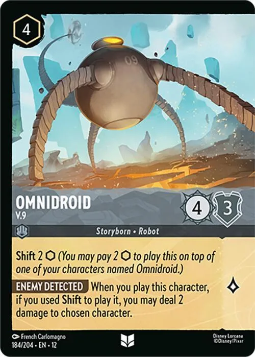 Omnidroid - V.9 (Foil) #184 – Wilds Unknown