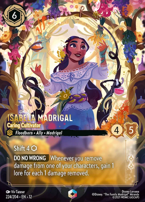 Isabela Madrigal - Caring Cultivator (Enchanted) #224 – Wilds Unknown