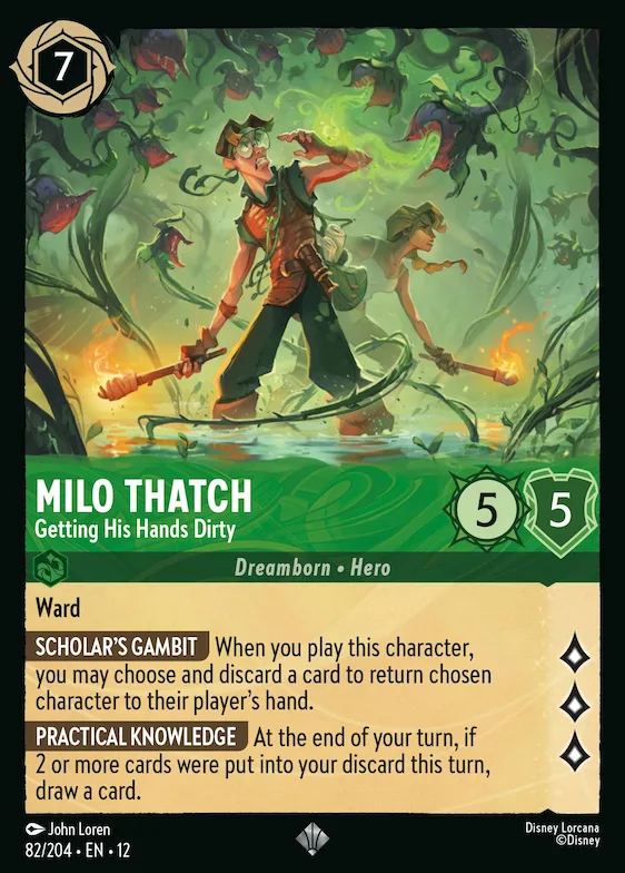 Milo Thatch - Getting His Hands Dirty #82 – Wilds Unknown