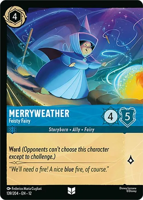 Merryweather - Feisty Fairy (Foil) #139 – Wilds Unknown