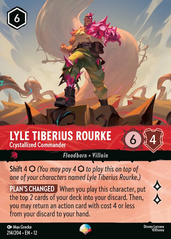 Lyle Tiberius Rourke - Commandant cristallisé (Épique) 214 – Contrées Inconnues