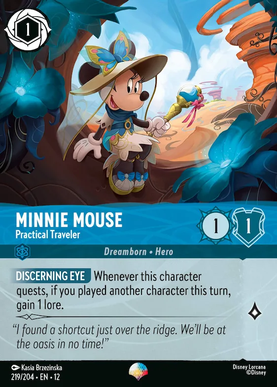 Minnie Mouse - Practical Traveler (Epic) #219 – Wilds Unknown