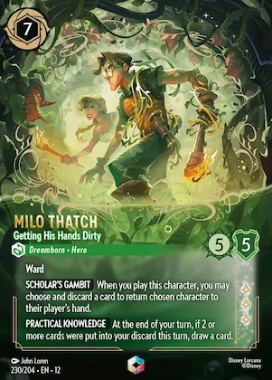 Milo Thatch - Se salit les mains (Enchantée) 230 – Contrées Inconnues