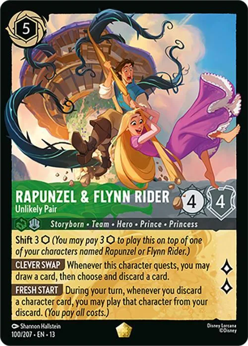 Rapunzel & Flynn Rider - Unlikely Pair #100 – Attack of the Vine!