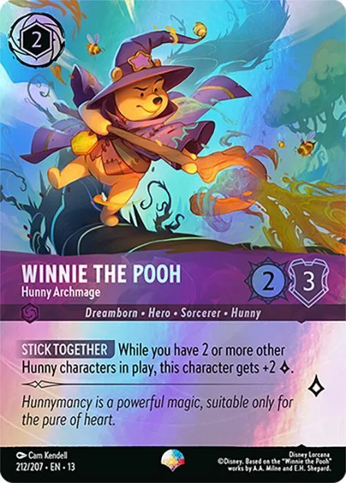 Winnie the Pooh - Hunny Archmage (Epic) #212 – Attack of the Vine!