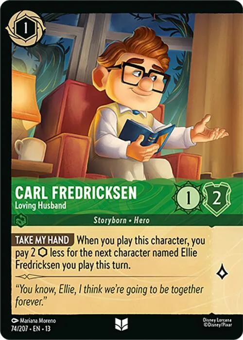 Carl Fredricksen - Loving Husband (Foil) #74 – Attack of the Vine!