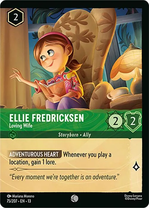 Ellie Fredricksen - Loving Wife (Foil) #75 – Attack of the Vine!