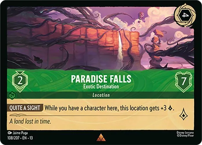 Paradise Falls - Exotic Destination #108 – Attack of the Vine!