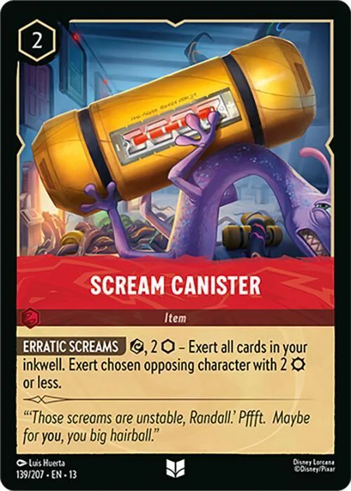 Scream Canister #139 – Attack of the Vine!