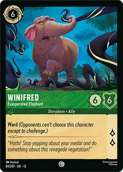 Winifred - Exasperated Elephant #84 – Attack of the Vine!