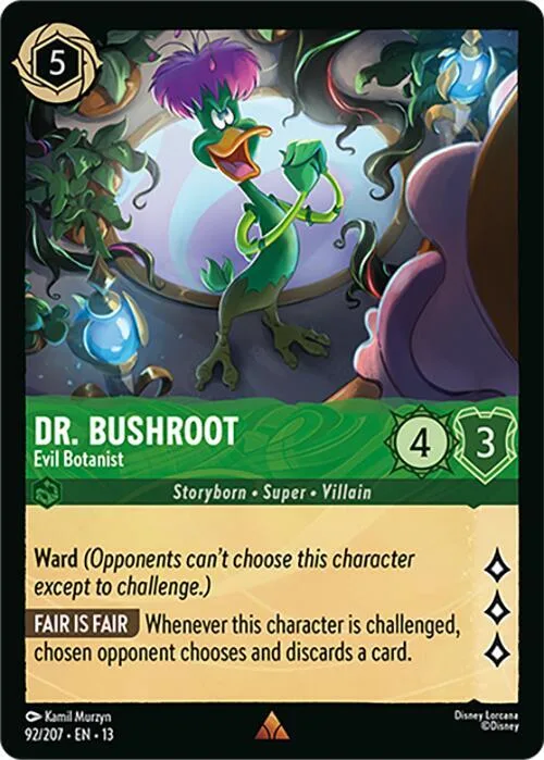 Dr. Bushroot - Evil Botanist #92 – Attack of the Vine!