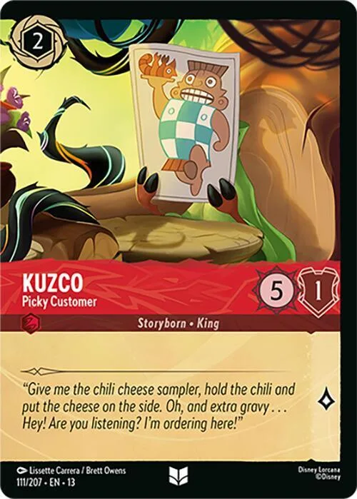 Kuzco - Picky Customer (Foil) #111 – Attack of the Vine!